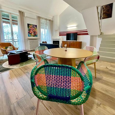 149 Borgo Ticino Suite Attico Di Lusso Con Terrazzo E Parking Privato بافيا المظهر الخارجي الصورة