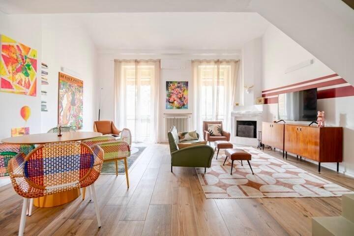 149 Borgo Ticino Suite Attico Di Lusso Con Terrazzo E Parking Privato بافيا المظهر الخارجي الصورة