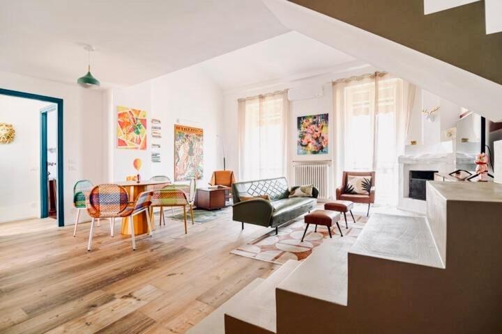 149 Borgo Ticino Suite Attico Di Lusso Con Terrazzo E Parking Privato بافيا المظهر الخارجي الصورة