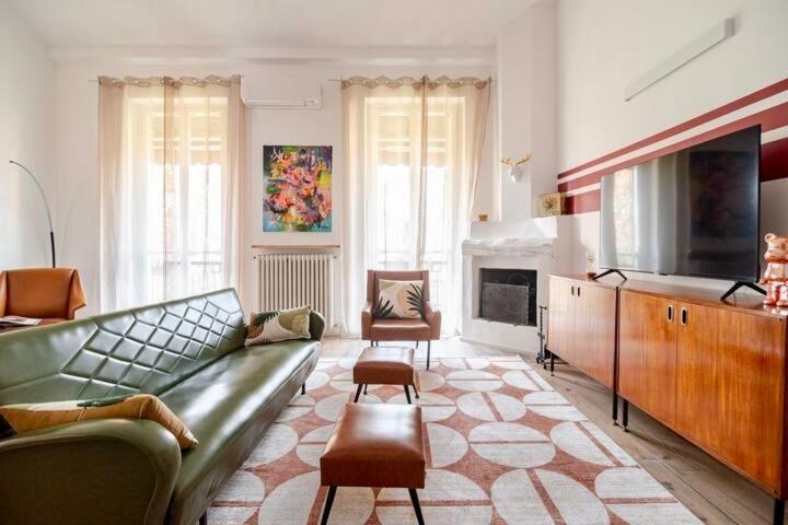 149 Borgo Ticino Suite Attico Di Lusso Con Terrazzo E Parking Privato بافيا المظهر الخارجي الصورة